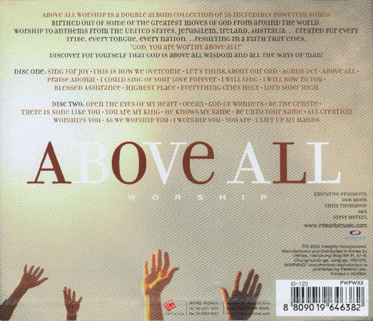 Above All WORSHIP (2CD)
