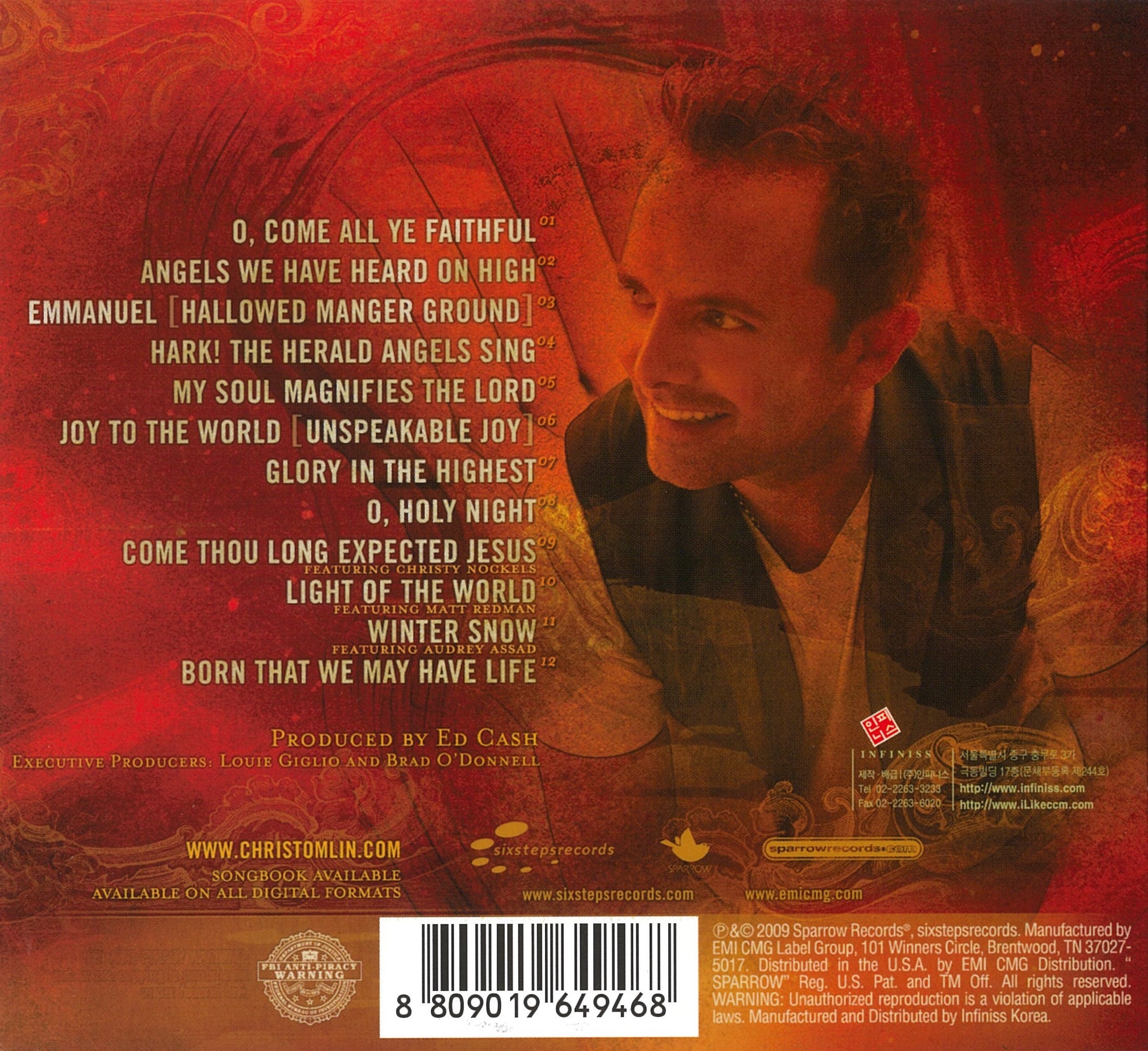 Chris Tomlin - Glory In The Highest (Christmas Songs of Worship) (CD)