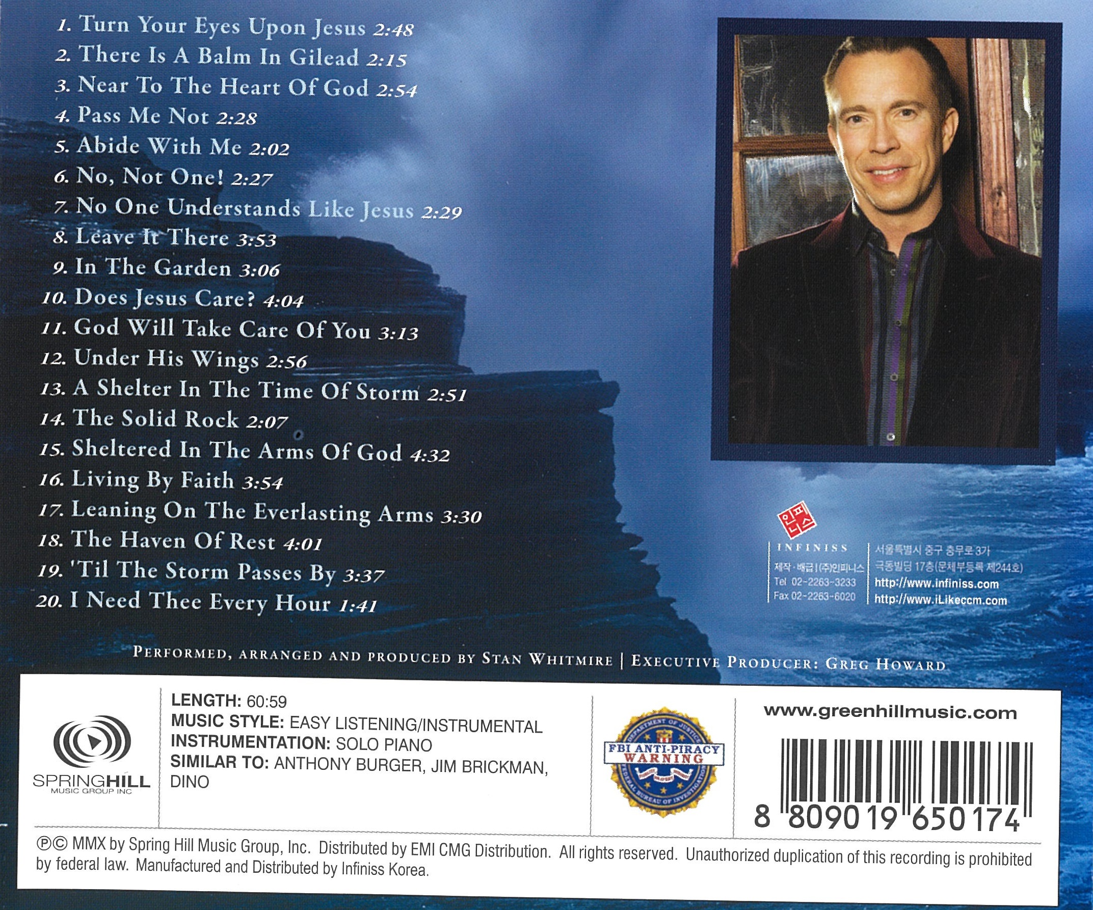 Stan Whitmire - Shelter In The Storm (CD)