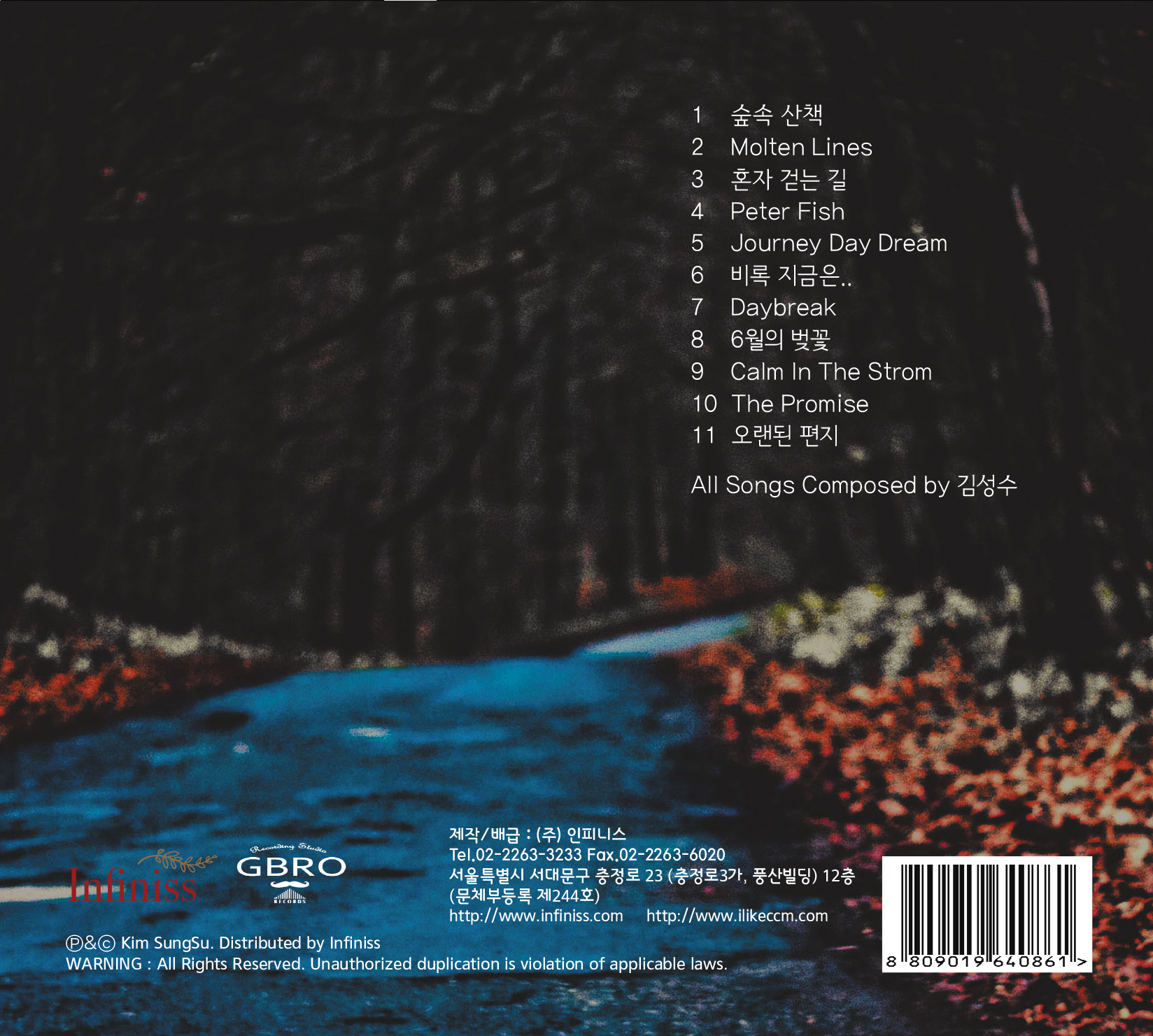 김성수 & 이건민 - Into The Woods (CD)
