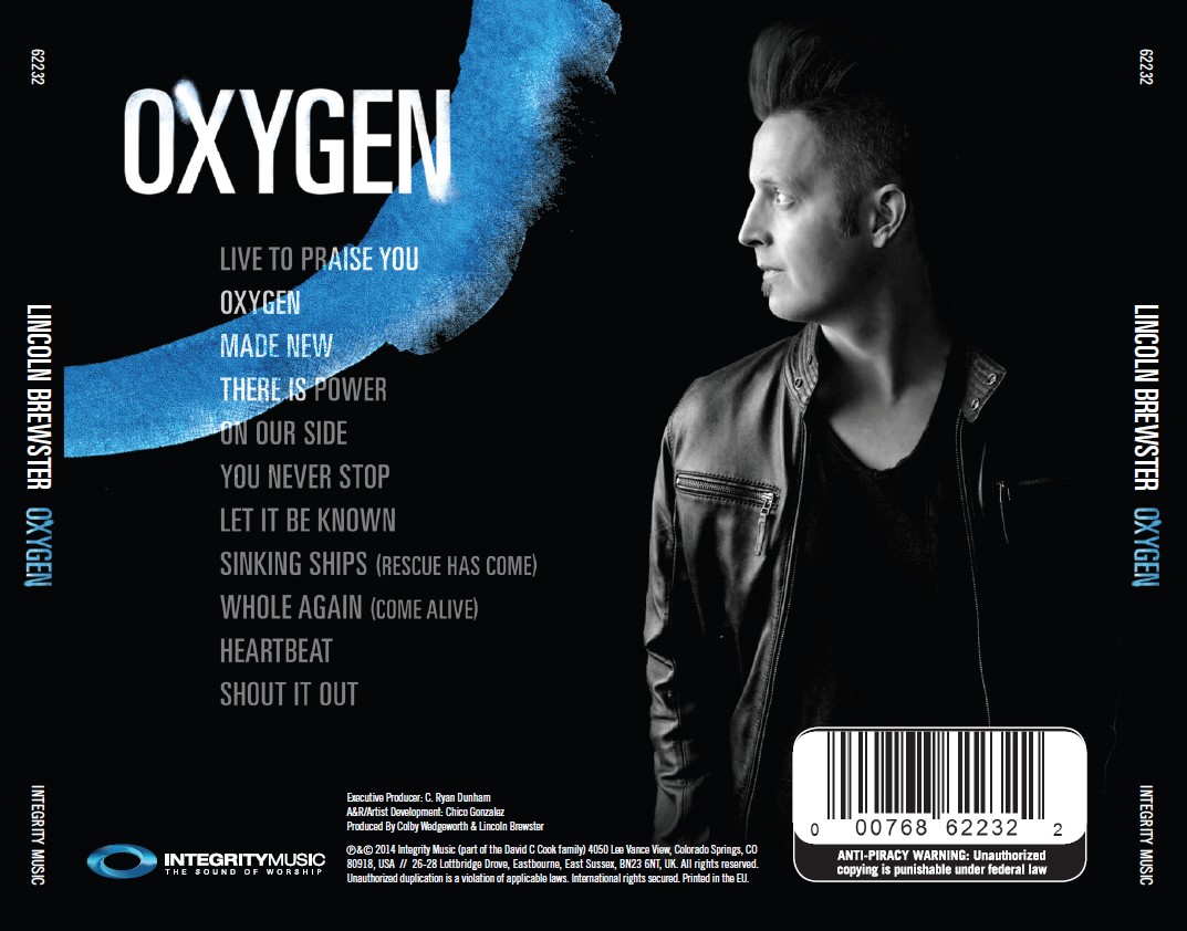 Lincoln Brewster - Oxygen (CD)