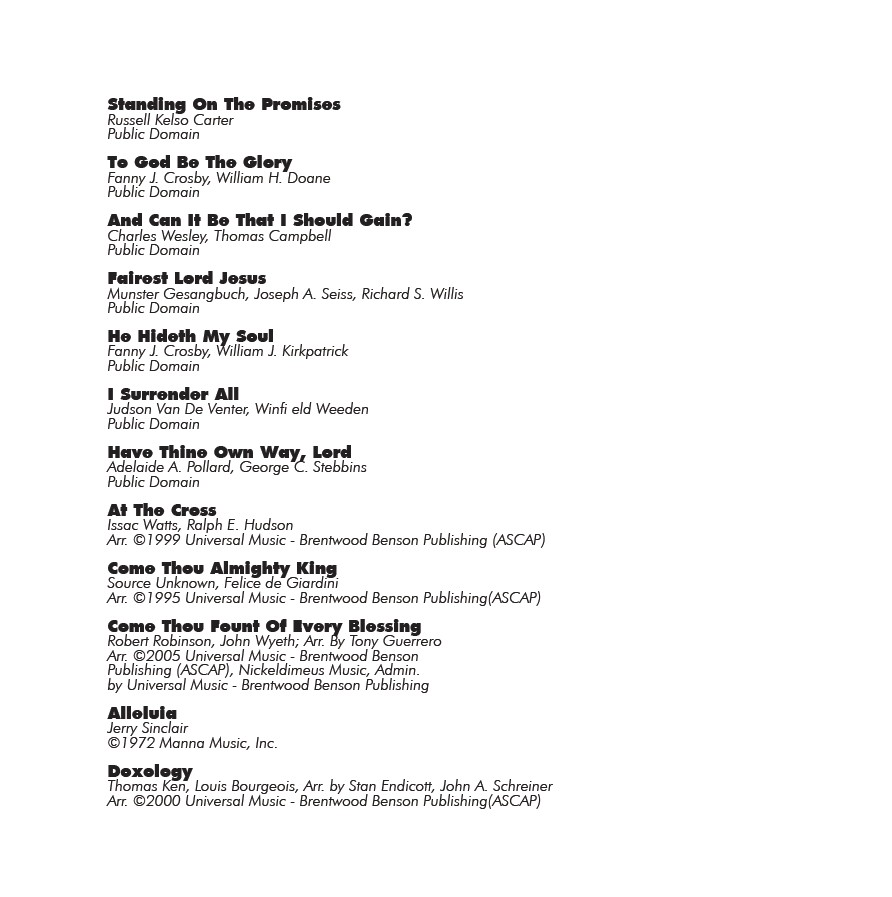 은혜로운 영어찬송 2 (Top 50 Hymns) (3CD)